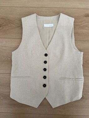 Zara Linen Vest